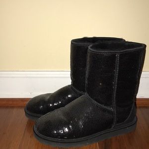 Sequin Ugg Boots